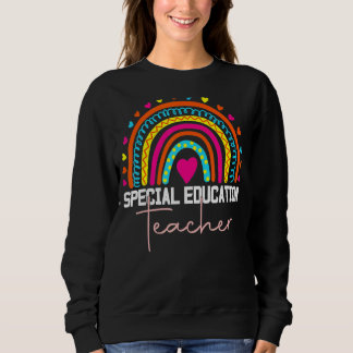 Sweatshirt Enseignant Spécial Sped Ed Sped Leopard Rai