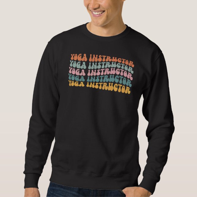 Sweatshirt Enseignant super de Yoga (Devant)