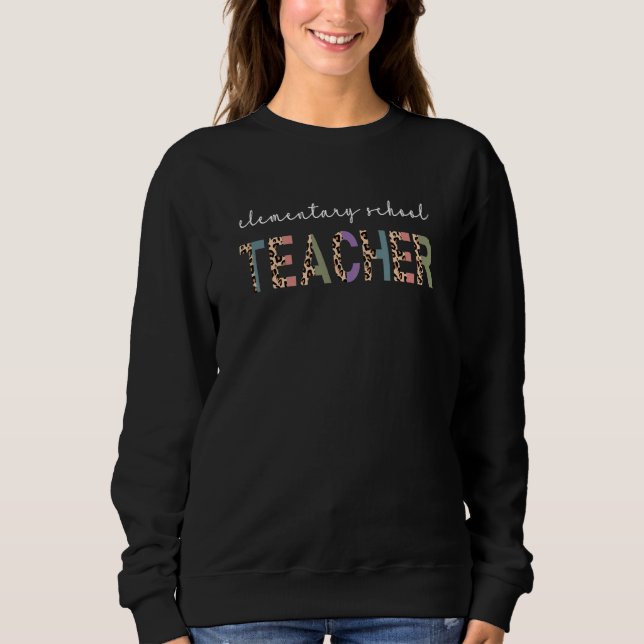 Sweatshirt Enseignants de l'école primaire École des femmes (Devant)