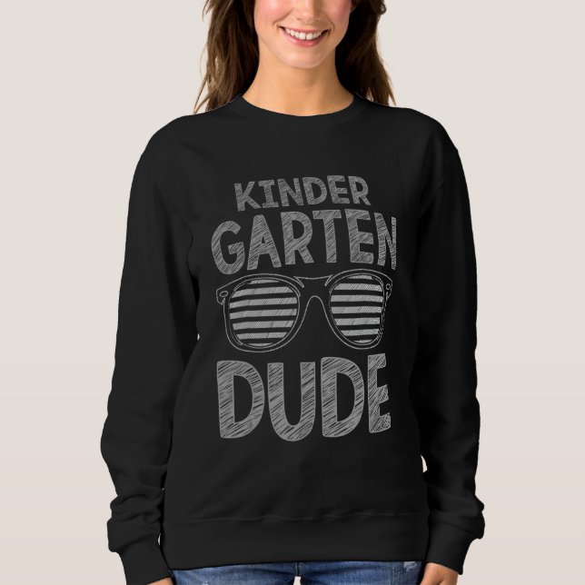 Sweatshirt Enseignants Garçons de Maternelle Élèves Premier J (Devant)