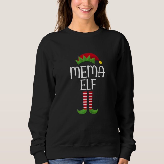 Sweatshirt Ensemble de Noël de groupe correspondant à la fami (Devant)