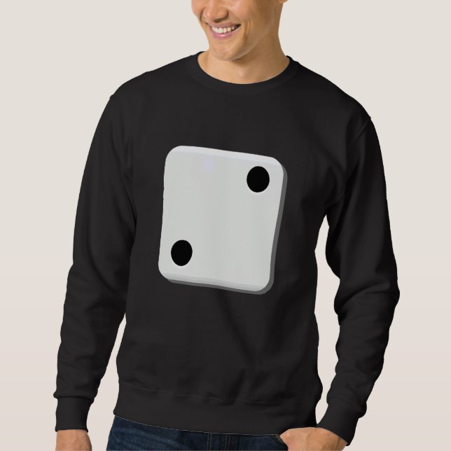 Sweatshirt Ensemble de Pjs de Noël assortis aux dés Costume d (Devant)
