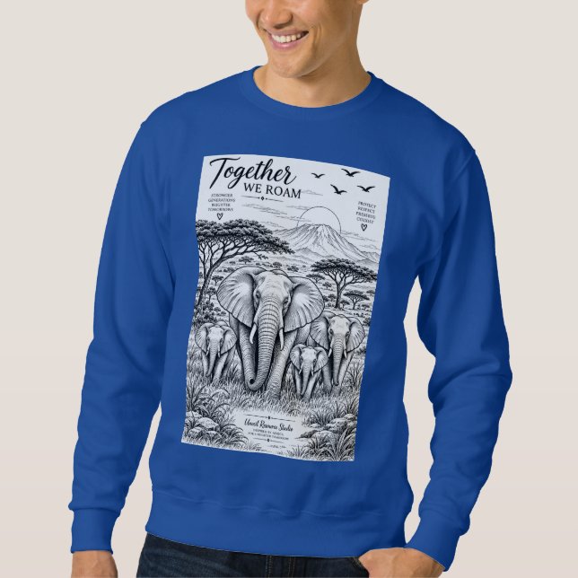 Sweatshirt Ensemble Nous Errons (Devant)