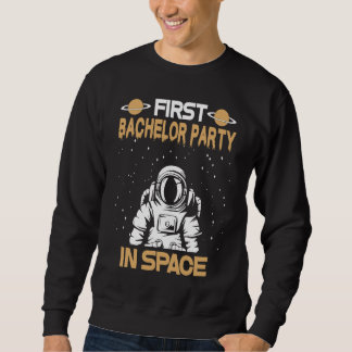 Sweatshirt Enterrement de vie de garçon dans l'espace