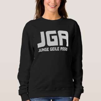 Sweatshirt Enterrement de vie de garçon disant JGA garçon coo