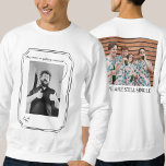 Sweatshirt Enterrement de vie de garçon drôle<br><div class="desc">CET HOMME SE MARIE MAIS NOUS SOMMES TOUJOURS CÉLIBATAIRES</div>