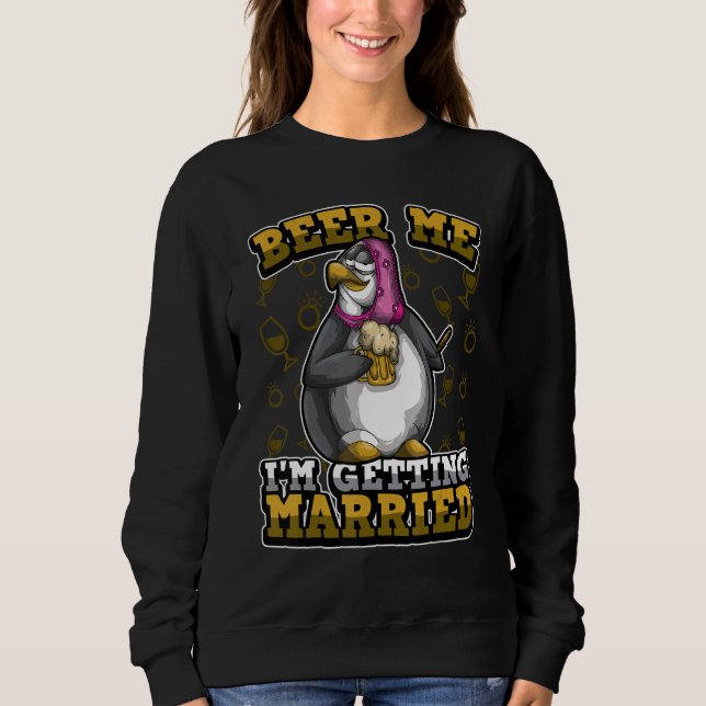 Sweatshirt Enterrement de vie de garçon Équipe de boisson de  (Devant)