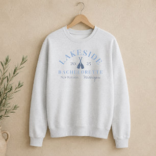 Sweatshirt Enterrement de Vie de Jeune Fille Classique au Lac
