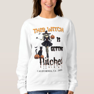 Sweatshirt Enterrement de vie de jeune fille Halloween Cette
