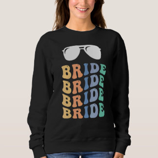 Sweatshirt Enterrement de vie de jeune fille Mariée Rétro