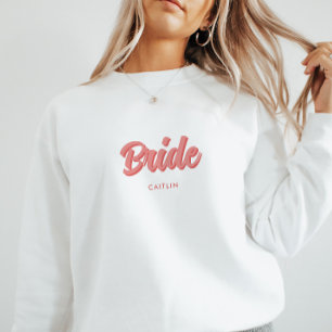 Sweatshirt Enterrement de vie de jeune fille personnalisé Ros