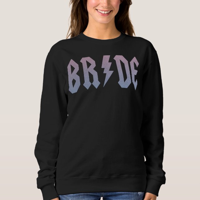 Sweatshirt Enterrement de vie de jeune fille Réception de mar (Devant)