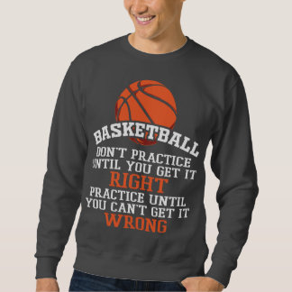 Sweatshirt Entraînement au basket jusqu'à ce que ce soit parf