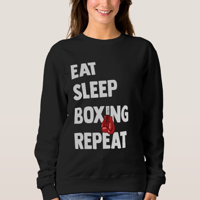 Sweatshirt Entraînement de boxe Jab Coupe supérieure Punch Kn (Devant)