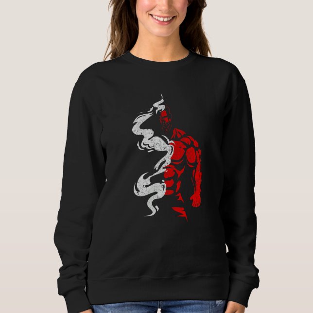 Sweatshirt Entraînement de force athlétique Fitness  1 (Devant)