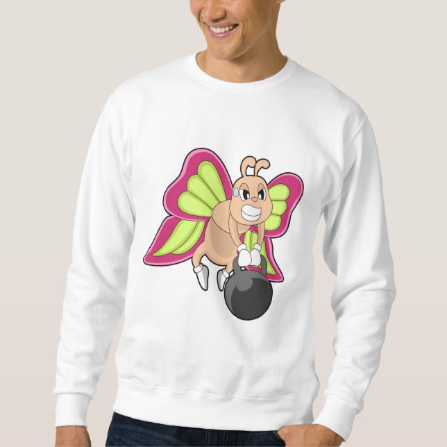 Sweatshirt Entraînement de résistance aux papillons (Devant)