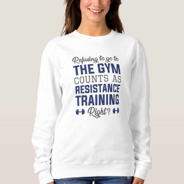 Sweatshirt Entraînement en résistance (Devant)