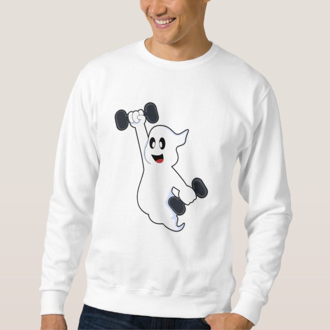 Sweatshirt Entraînement Ghost at Strength avec Dumbbells (Devant)