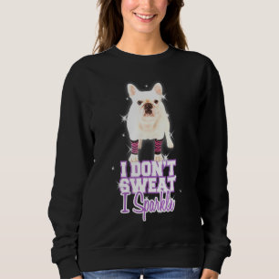 Sweatshirt Entraînement Je ne transpire pas Je brille Bouledo