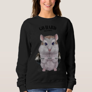 Sweatshirt Entraînement musculaire Hamster nain Remise en for