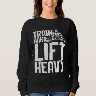 Sweatshirt entraînement musculaire musculation fitness haltèr