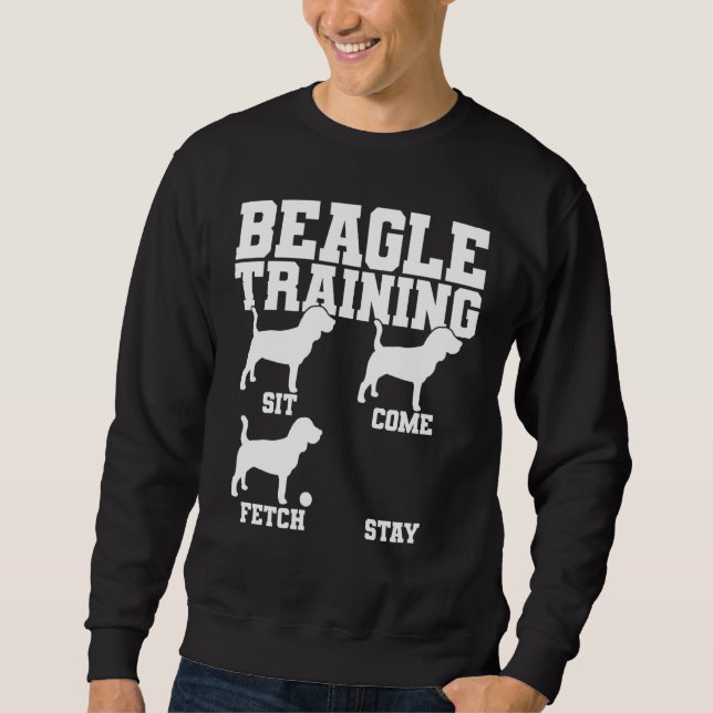 Sweatshirt Entraîneur de chiens beagles (Devant)