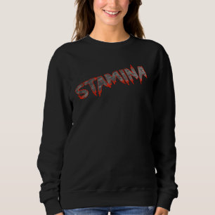 Sweatshirt Entraîneur de gym Stamina Fitness Coach de force W
