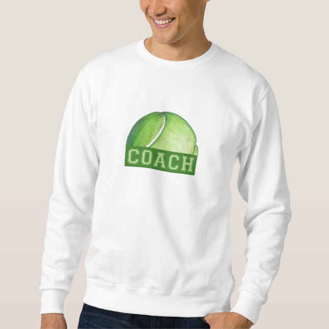 Sweatshirt Entraîneur de tennis (Devant)