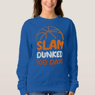 Sweatshirt Entraîneur du joueur de basket-ball de 100 jours