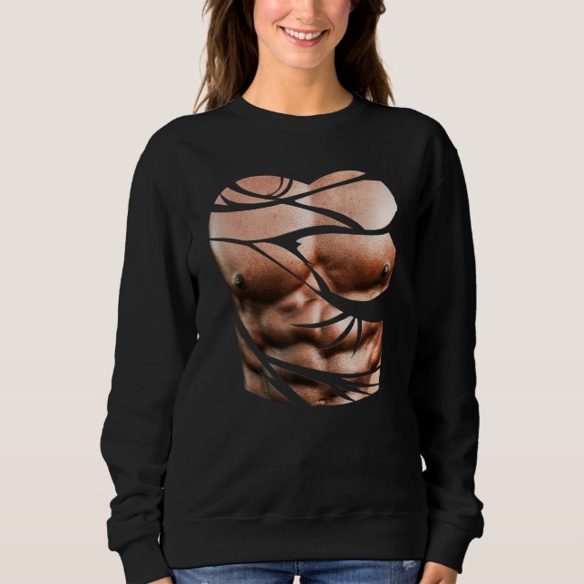 Sweatshirt Entraîneurs de conditionnement physique Exercice M (Devant)