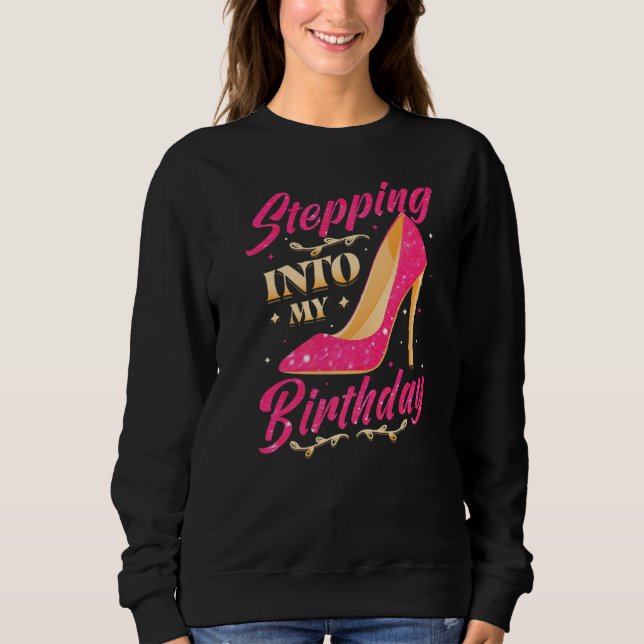 Sweatshirt Entrée Dans Mes Femmes D'Anniversaire (Devant)