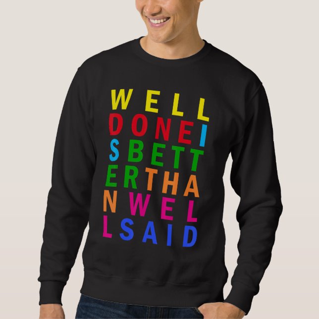 Sweatshirt Entrepreneur Motivationnel Arc-en-ciel Inspiration (Devant)