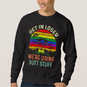 Sweatshirt Entrer Loser Faisait Des Bêtards Aliens Enlèvement