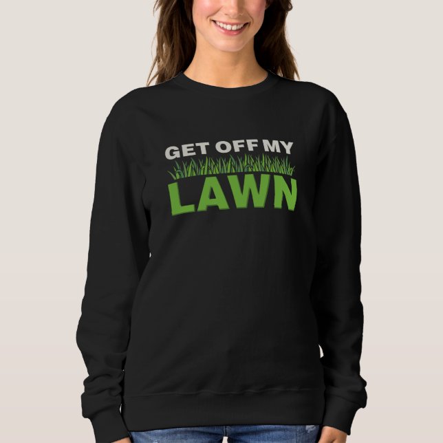 Sweatshirt Entretien de pelouse (Devant)