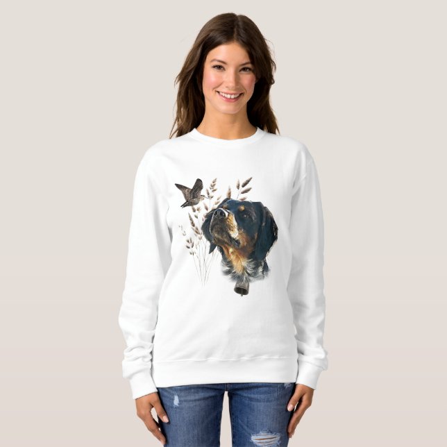 Sweatshirt Épagneul breton (Devant entier)
