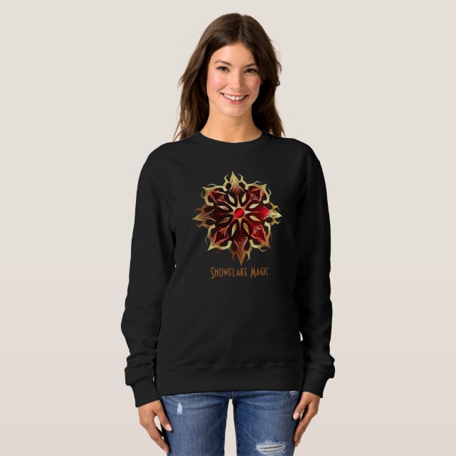 Sweatshirt Éperche arctique (Devant entier)