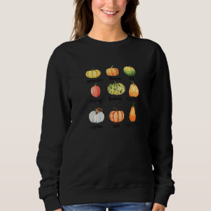 Sweatshirt Épice de citrouille d'automne champ d'exercice ort