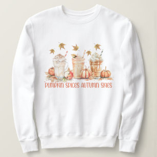 Sweatshirt Épices de citrouille Boisson d'automne drôle de ci