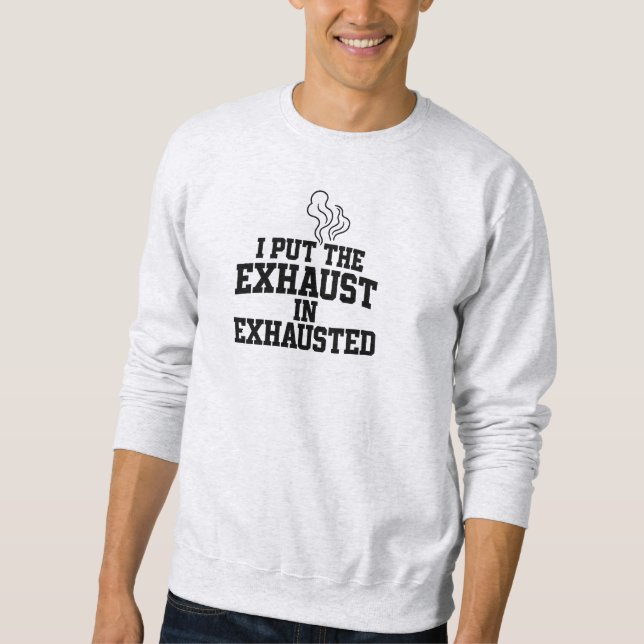 Sweatshirt épuisé - Sarcastic Bold Streetwear (Devant)