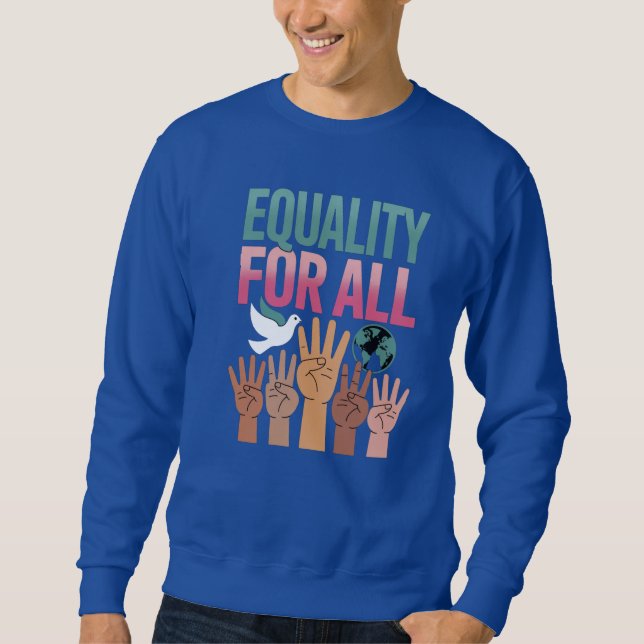 Sweatshirt Equality For All – Human Rights Day 2025 (Devant)
