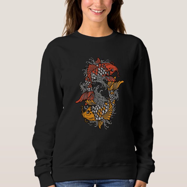 Sweatshirt Équilibrage Koi (Devant)