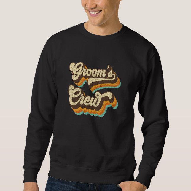 Sweatshirt Équipage de la salle - Groomsmen (Devant)