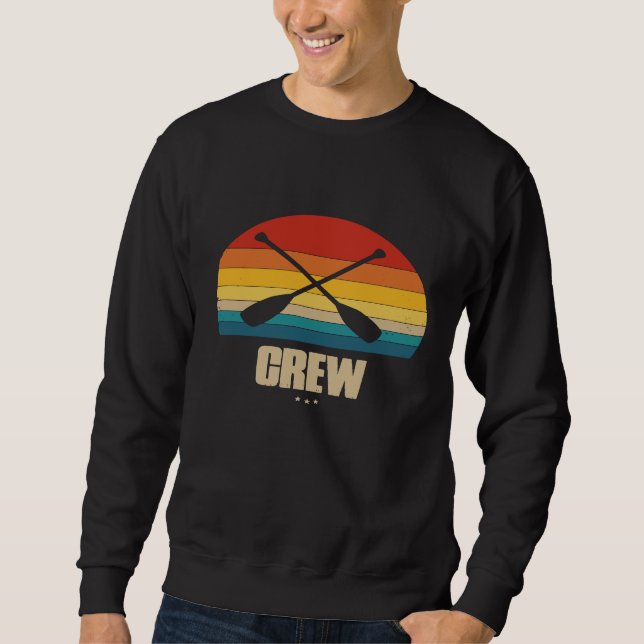 Sweatshirt Équipage de remorquage pour le style rétro 1 (Devant)
