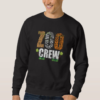 Sweatshirt Équipage du zoo Zoocrew Animaux africains Zèbre Gi