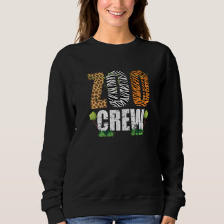 Sweatshirt Équipage du zoo Zoocrew Animaux africains Zèbre Gi