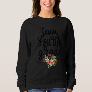 Sweatshirt Équipe 4e année 4e année Enseignant Tee - shirts