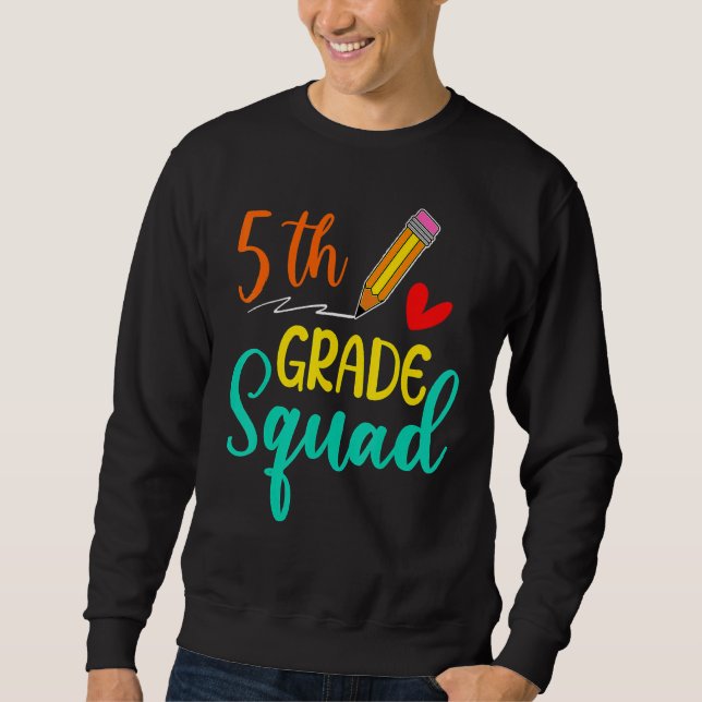 Sweatshirt Équipe 5e année Étudiant enseignant de l'équipe Re (Devant)