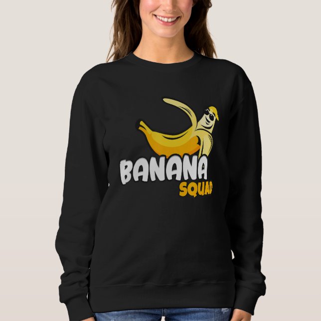 Sweatshirt Équipe Banane Banane Plantain Fruit (Devant)