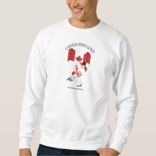 Sweatshirt Équipe canadienne de médaille d'or d'hockey