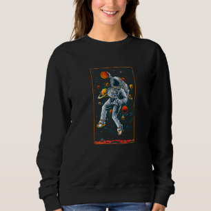 Sweatshirt Équipe de basket-ball spatial d'astronaute Sport B